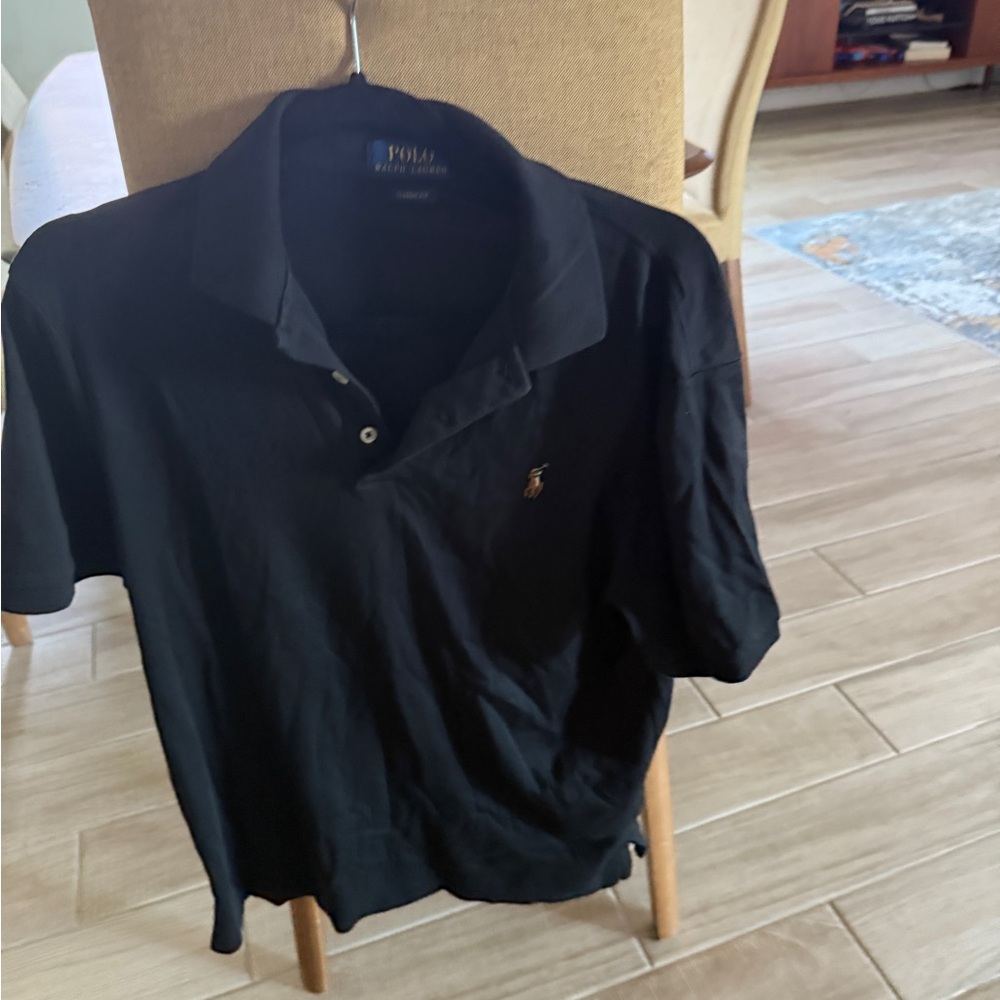 Polo by Ralph Lauren Classic Black Polo Shirt